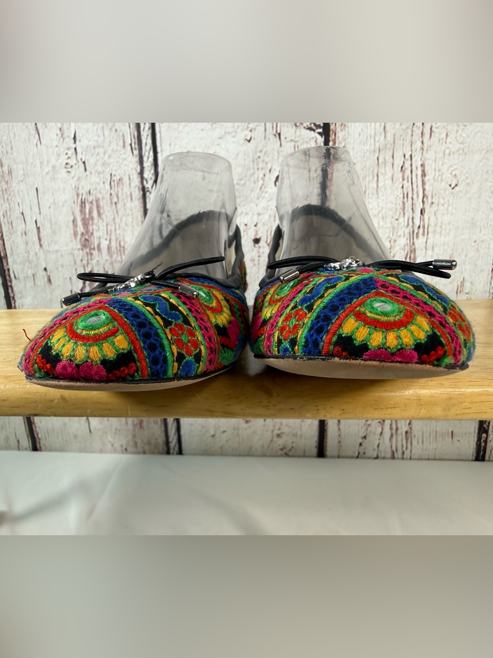 Sam Edelman Felicia Bazaar Floral Embroidered Majori Shisha Ballet Flats SZ 9.5 - Picture 9 of 15